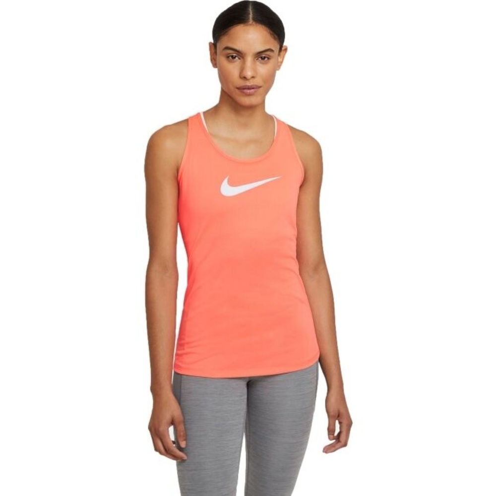 Nike Pro Cool orange racerback tank top